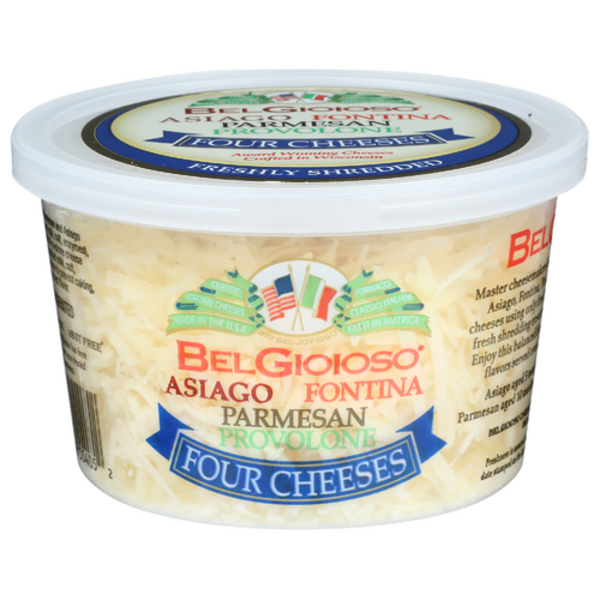 Belgioioso Shredded Four Cheese Cup
