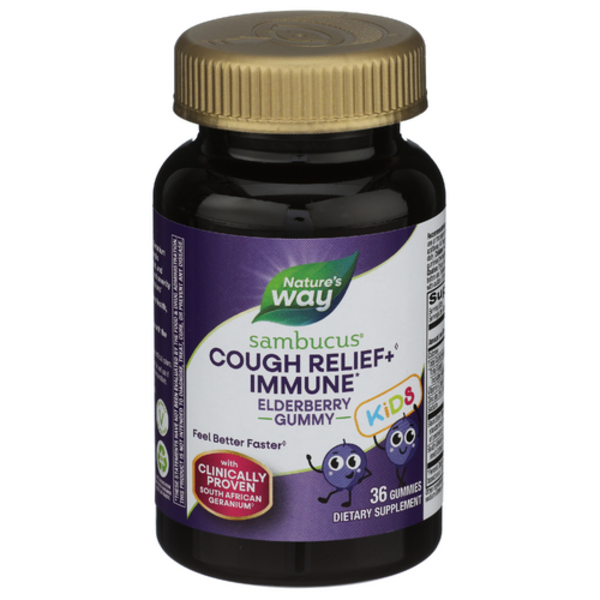 Nature's Way Sambucus Relief Kids Immune Support Gummies