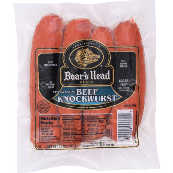 Boar's Head Brand Beef Knockwurst