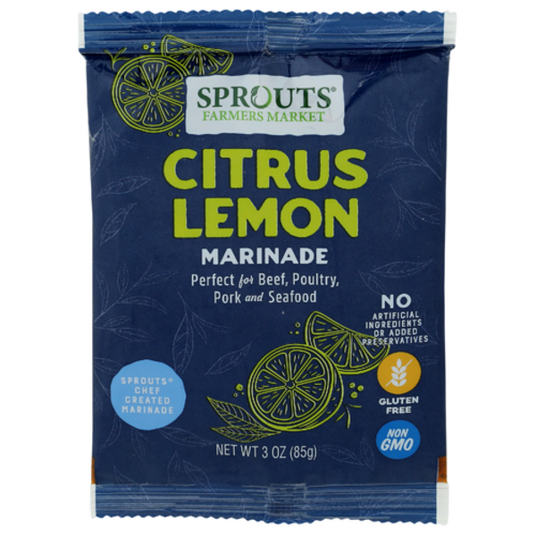 Sprouts Lemon Citrus Marinade
