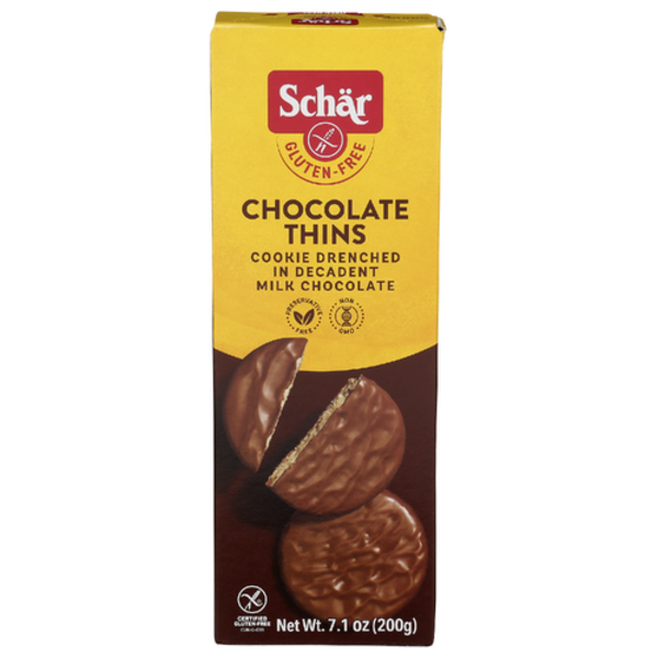 Schar Gluten Free Chocolate Cookie Thins