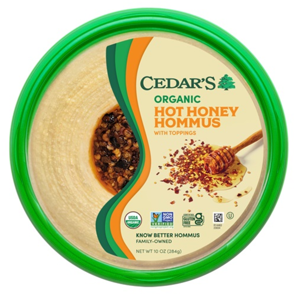 Cedar's Mediterranean Foods Organic Hot Honey Hommus