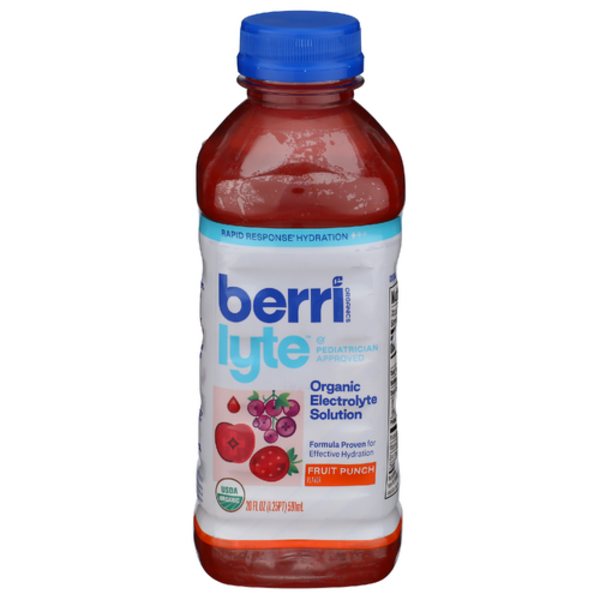 Berri Lyte Organic Fruit Punch Electrolyte Solution