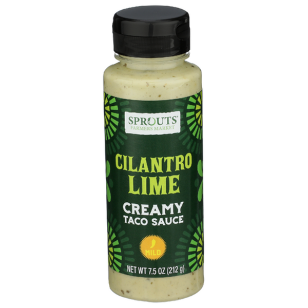 Sprouts Creamy Taco Sauce With Hints Of Cilantro Lime