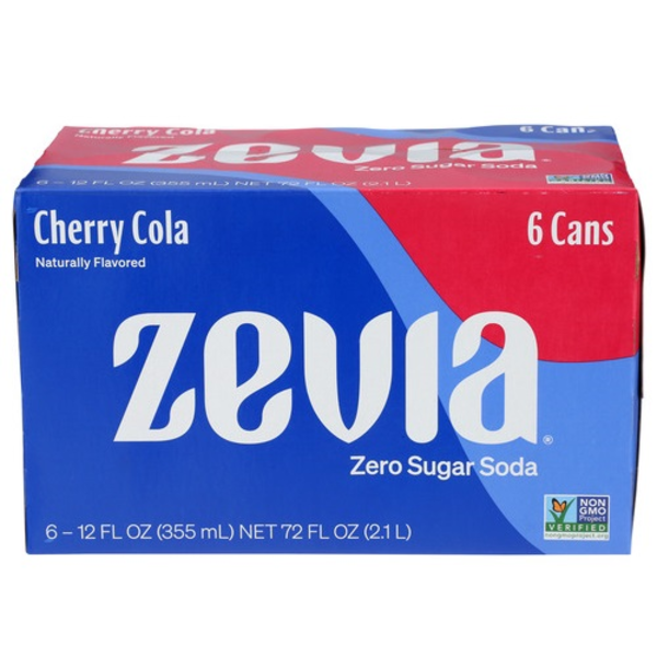 Zevia Cherry Cola 6 Pack