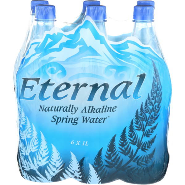 Eternal Naturally Alkaline Spring Water 6 Pack