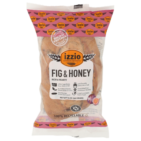 Izzio Artisan Bakery Fig & Honey Sourdough Bread