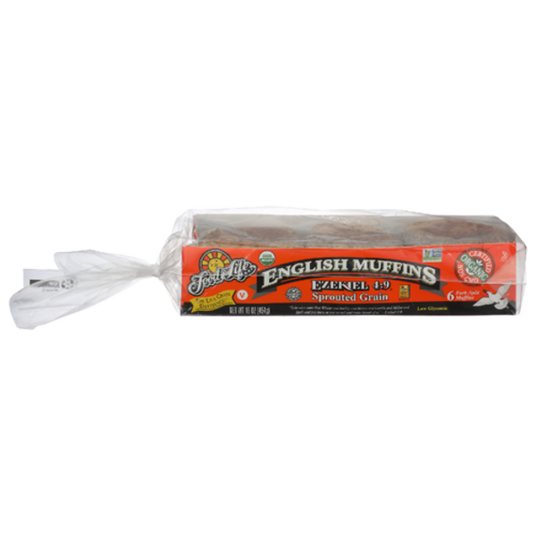Food For Life Sprouted English Muffins 6 Count