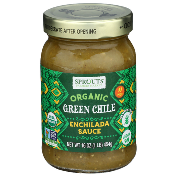 Sprouts Organic Green Chile Enchilada Sauce