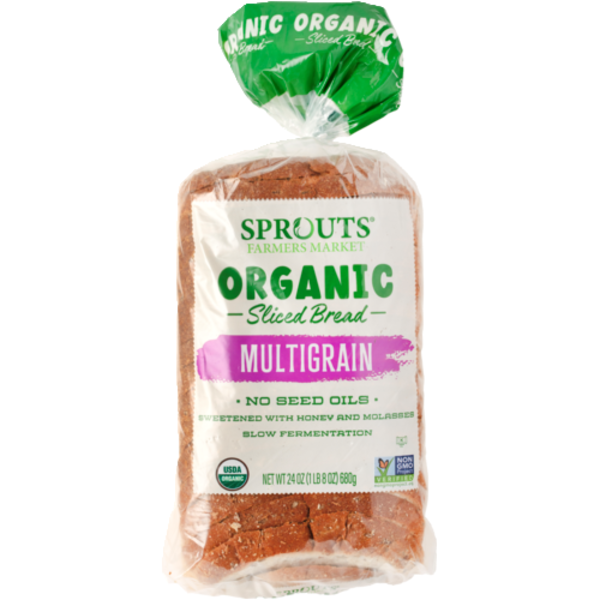 Sprouts Organic Sliced Multigrain Bread