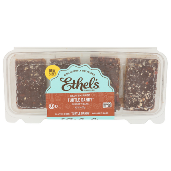 Ethels Baking Co Turtle Dandy Dessert Bars 4 Piece