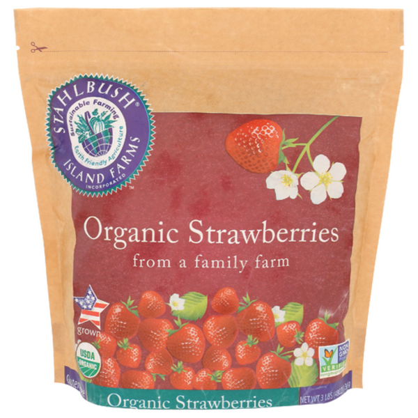 Stahlbush Frozen Organic Strawberries