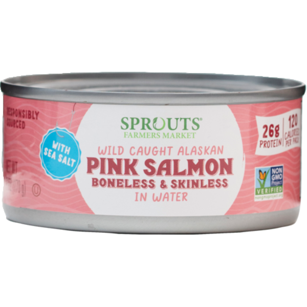 Sprouts Wild Caught Sea Salt Alaskan Pink Salmon
