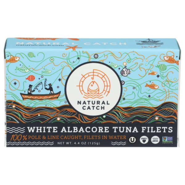 Natural Catch Seafood White Albacore Tuna Filets In Water