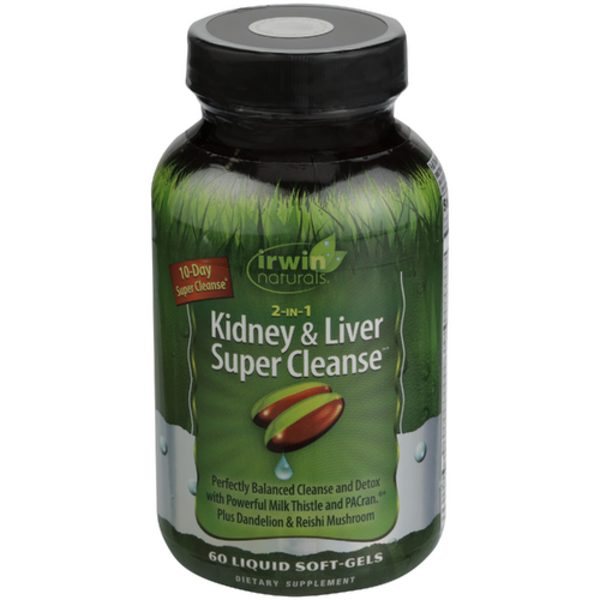 Irwin Naturals 2-In-1 Kidney & Liver Super Cleanse