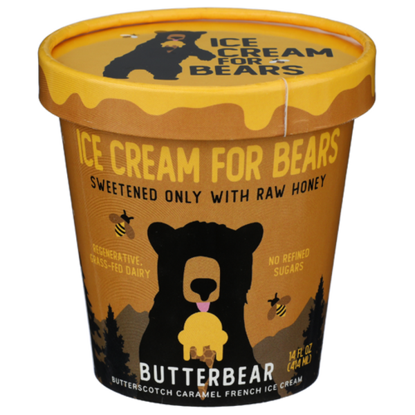 Ice Cream For Bears Butterbear Butterscotch Caramel French Ice Cream