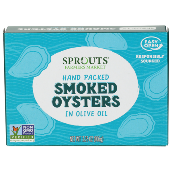 Sprouts Smoked Oysters In Olive Oil