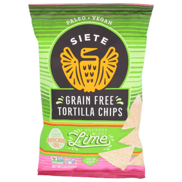 Siete Lime Grain Free Tortilla Chips