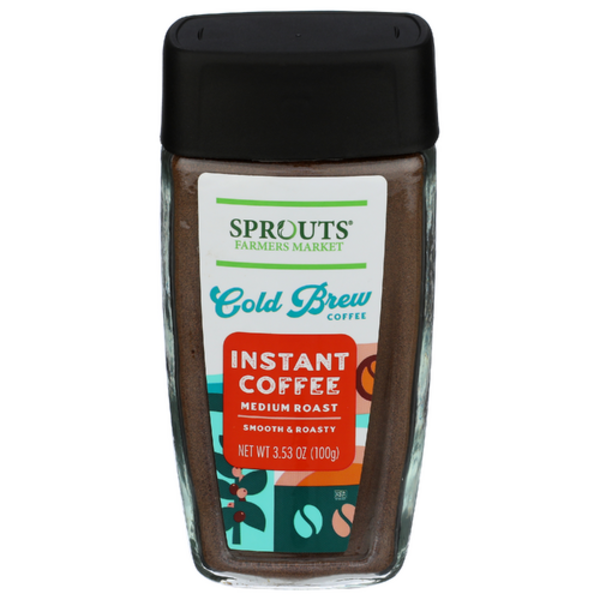 Sprouts Medium Roast Cold Brew Instant Coffee Jar