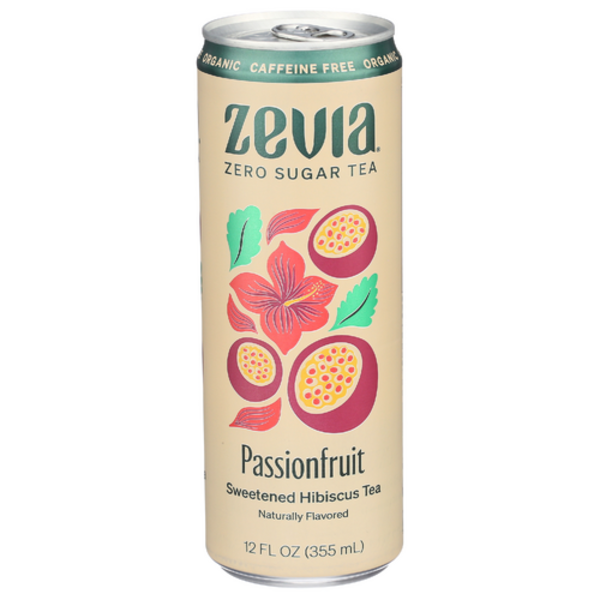Zevia Organic Sweetened Passionfruit Hibiscus Tea