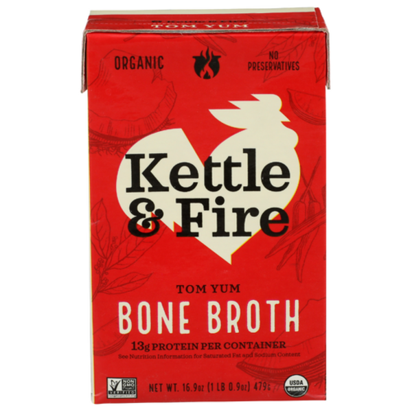 Kettle & Fire Tom Yum Chicken Bone Broth