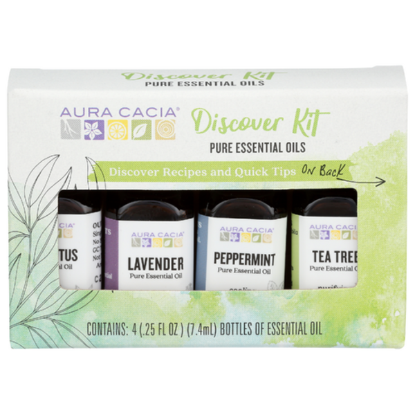 Aura Cacia Discover Essential Oil Kit