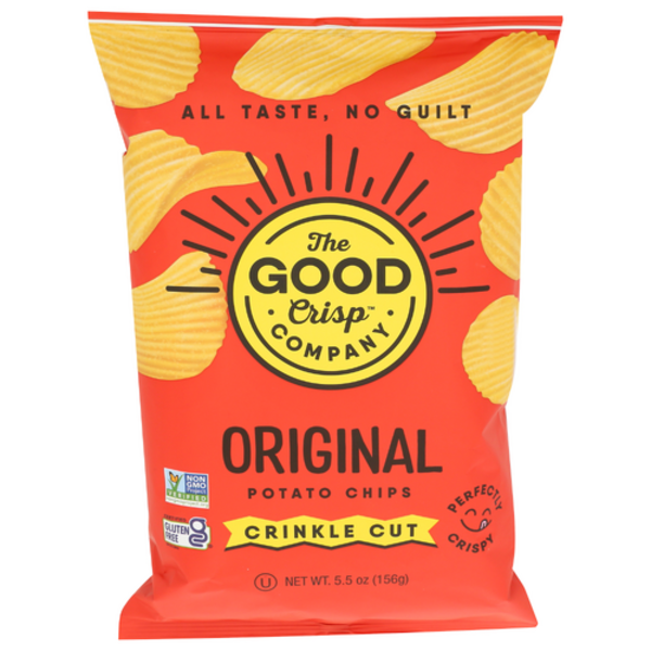 The Good Crisp Company Original Crinkle Cut Potato Chips