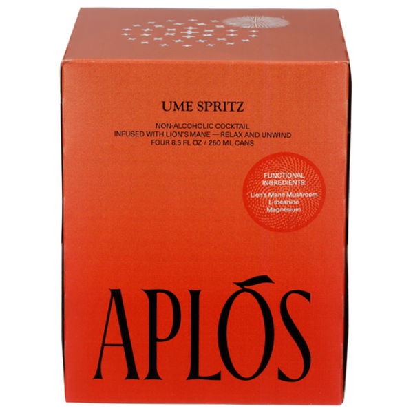 Aplos Ume Spritz Non-Alcoholic Cocktail 4 Pack