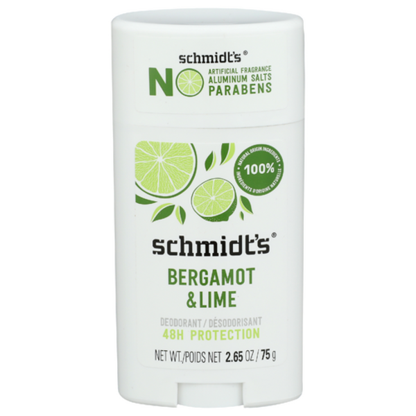 Schmidt's Bergamot & Lime Signature Deodorant
