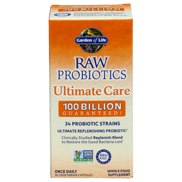 Garden Of Life 100 Billion Ultimate Care Raw Probiotics