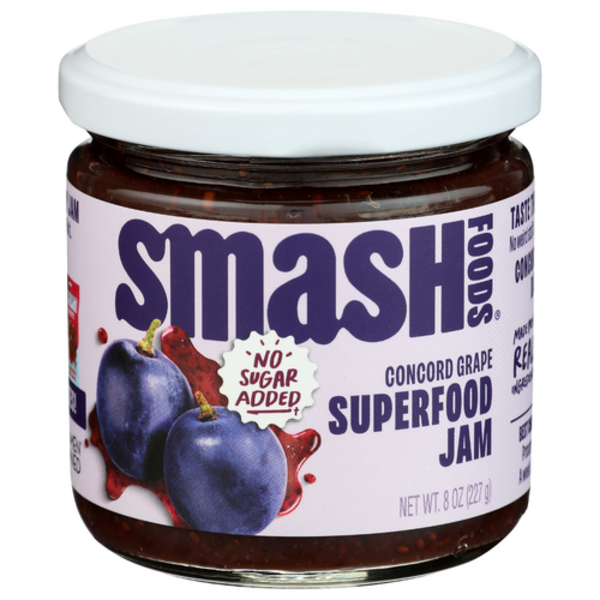 Smash Foods Concord Grape Superfood Jam