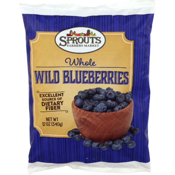 Sprouts Frozen Whole Wild Blueberries