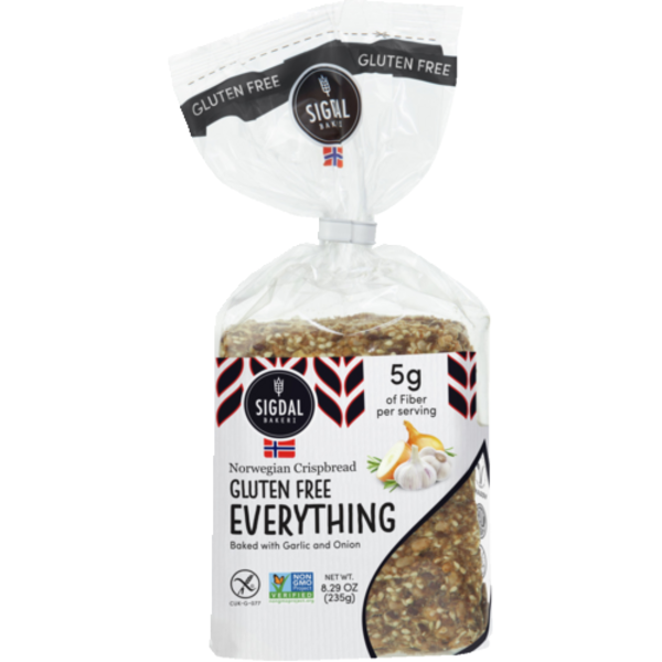 Sigdal Bakery Everything Gluten Free Crispbread