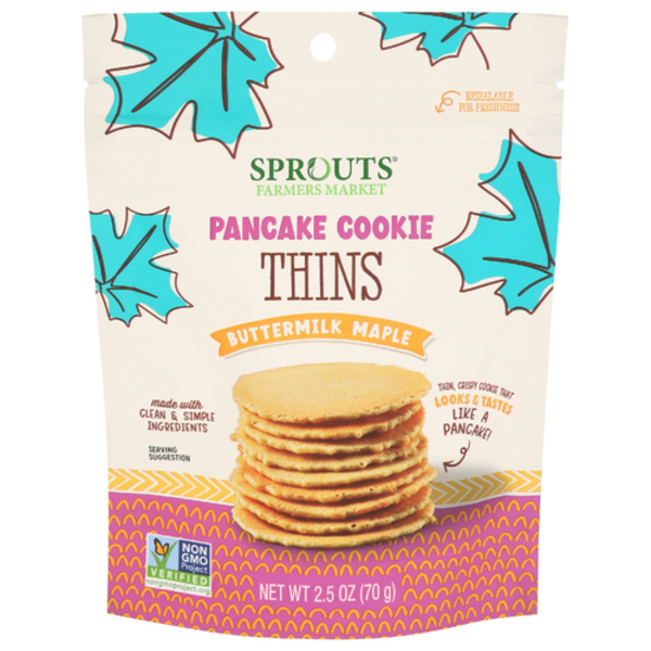 Sprouts Buttermilk Maple Pancake Cookie Thins
