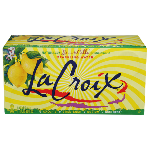 La Croix LimonCello Sparkling Water 8 Pack