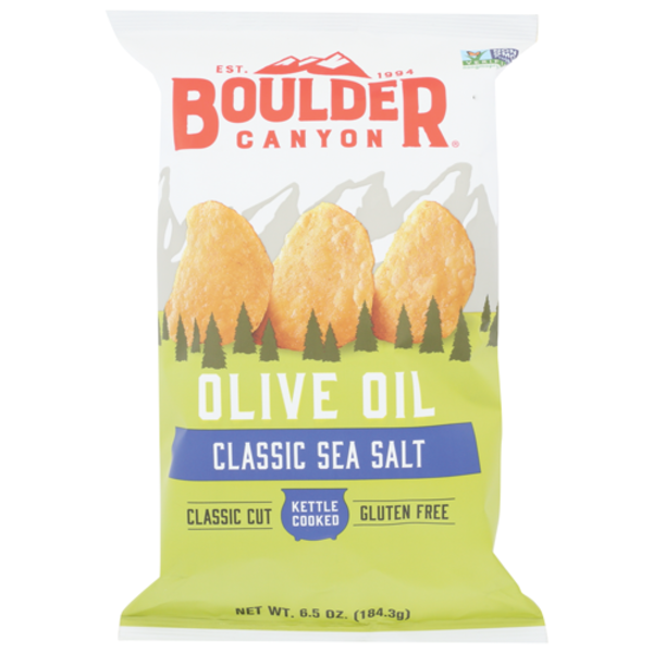 Boulder Canyon Olive Oil Kettle Cooked Potato Chips