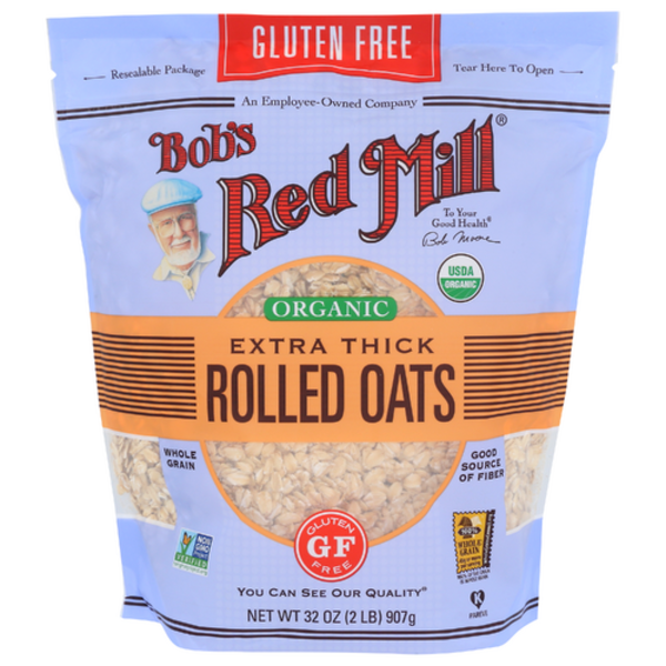 Bob's Red Mill Organic Extra Thick Rolled Oats