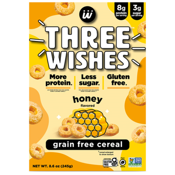 Three Wishes Honey Grain Free Cereal