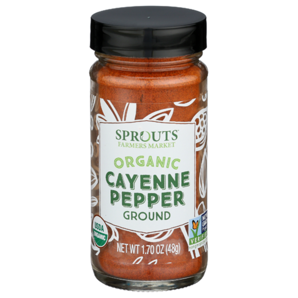 Sprouts Organic Cayenne Pepp Ground Spice