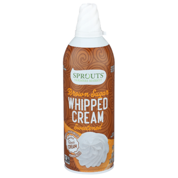 Sprouts Brown Sugar Whipped Cream