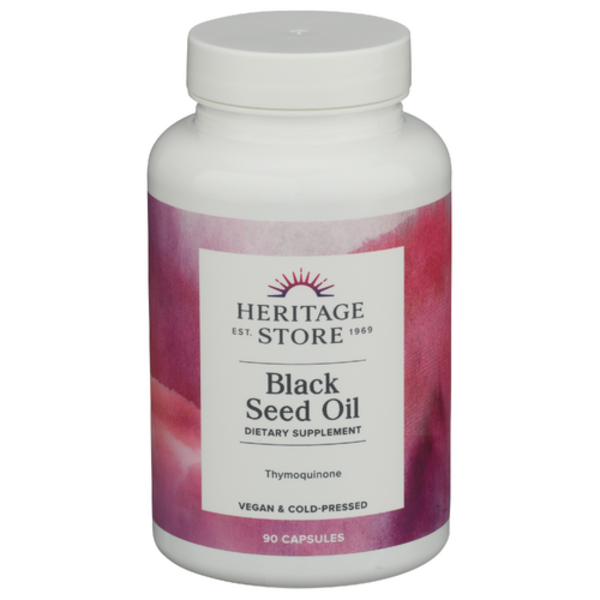 Heritage Store Black Seed Oil 650 Mg