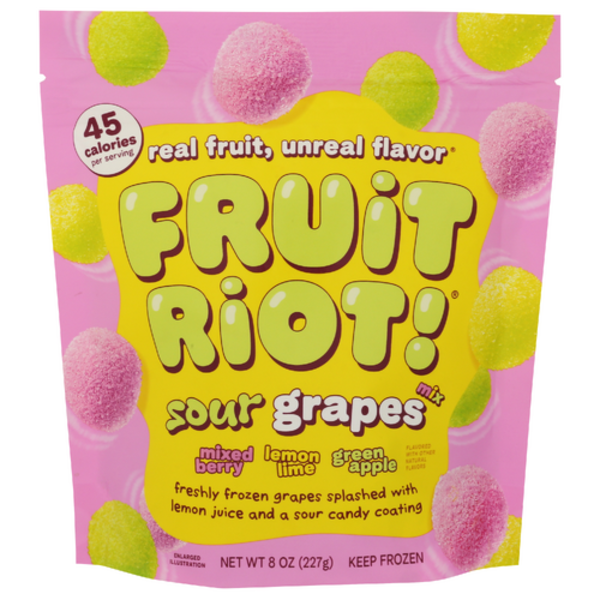 Fruit Riot Mixed Sour Candy Grapes