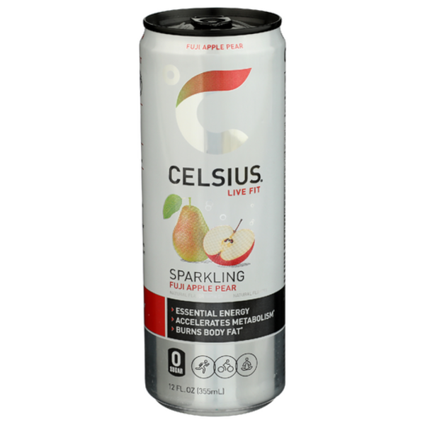 Celsius Fuji Apple Pear Sparkling Energy Drink