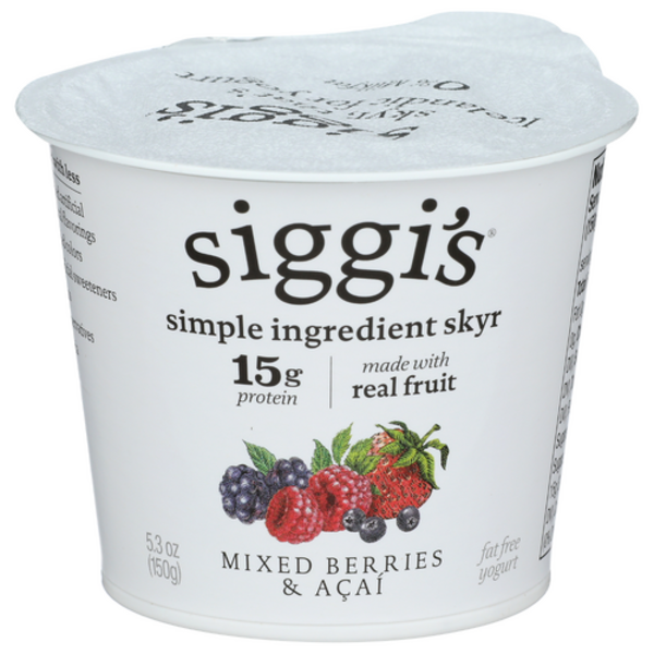 Siggi's Mixed Berries & Acai Skyr Yogurt