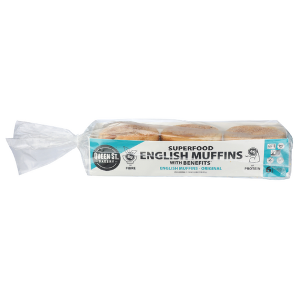 Queen Street Bakery Original Superfood English Muffins