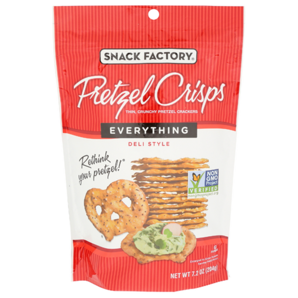 Snack Factory Everything Pretzel Crisps