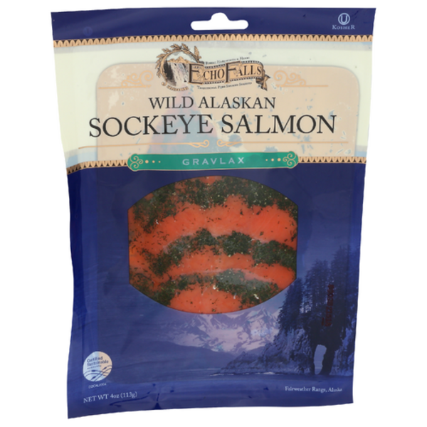 Echo Falls Wild Alaska Sockeye Grav Lax