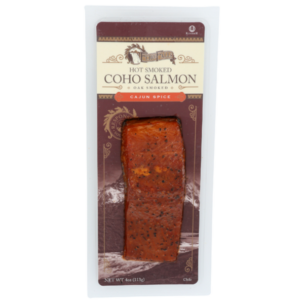Echo Falls Cajun Spice Hot Smoked Coho Salmon