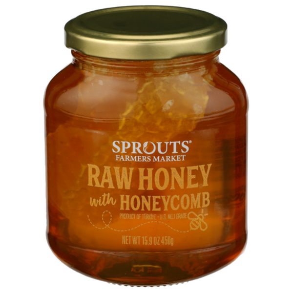 Sprouts Raw Honey with Honeycomb