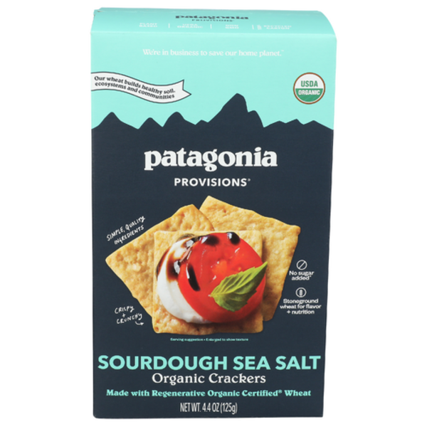 Patagonia Provisions Organic Sourdough Sea Salt Crackers